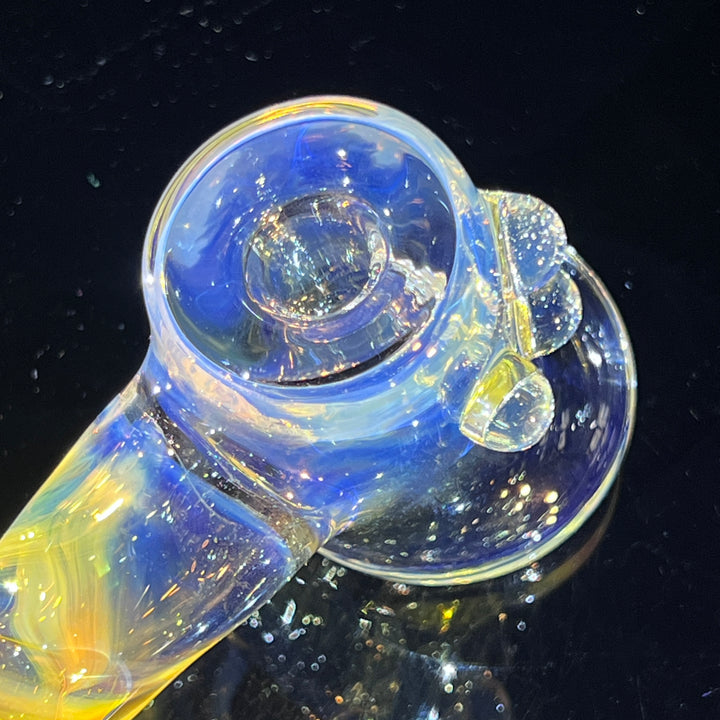 Silver Fumed Hash Hammer Glass Pipe Crondo Glassics   