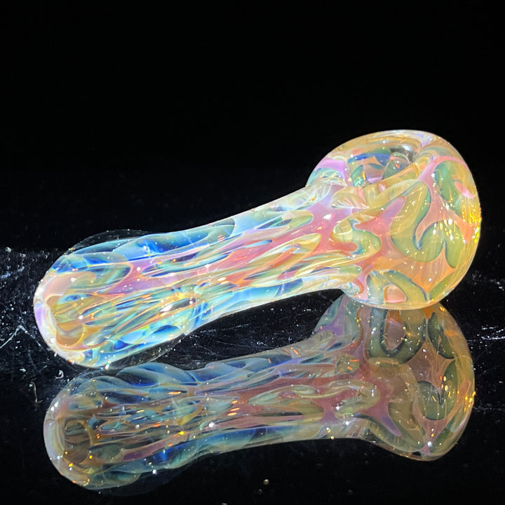 Large Ghost Flame Pipe Glass Pipe Tiny Mike   