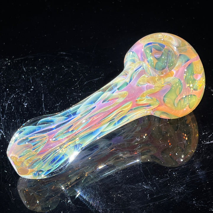 Large Ghost Flame Pipe Glass Pipe Tiny Mike   