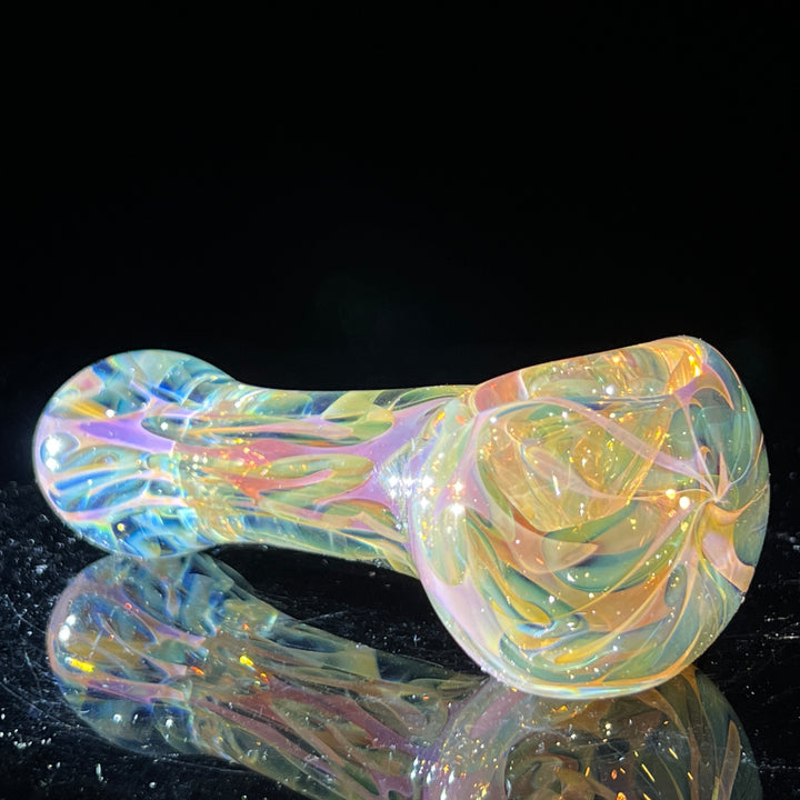 Large Ghost Flame Pipe Glass Pipe Tiny Mike   