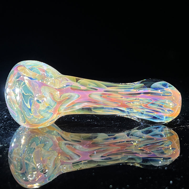 Large Ghost Flame Pipe Glass Pipe Tiny Mike   