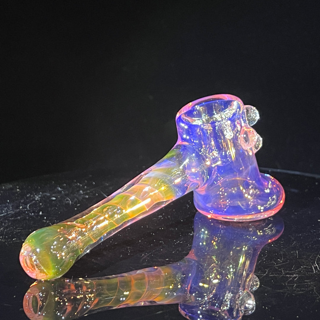 Gold Fumed Hash Hammer Glass Pipe Crondo Glassics   