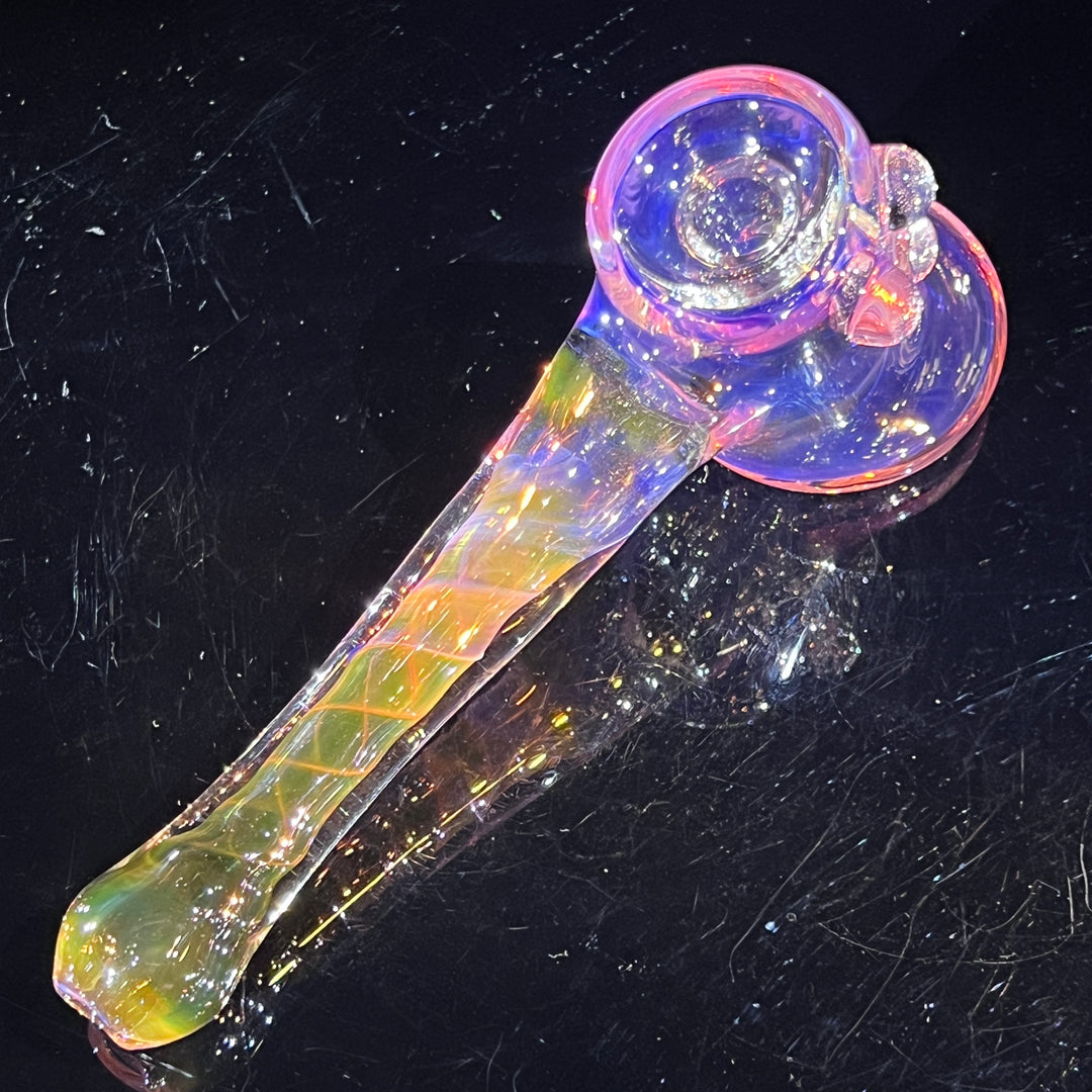 Gold Fumed Hash Hammer Glass Pipe Crondo Glassics   