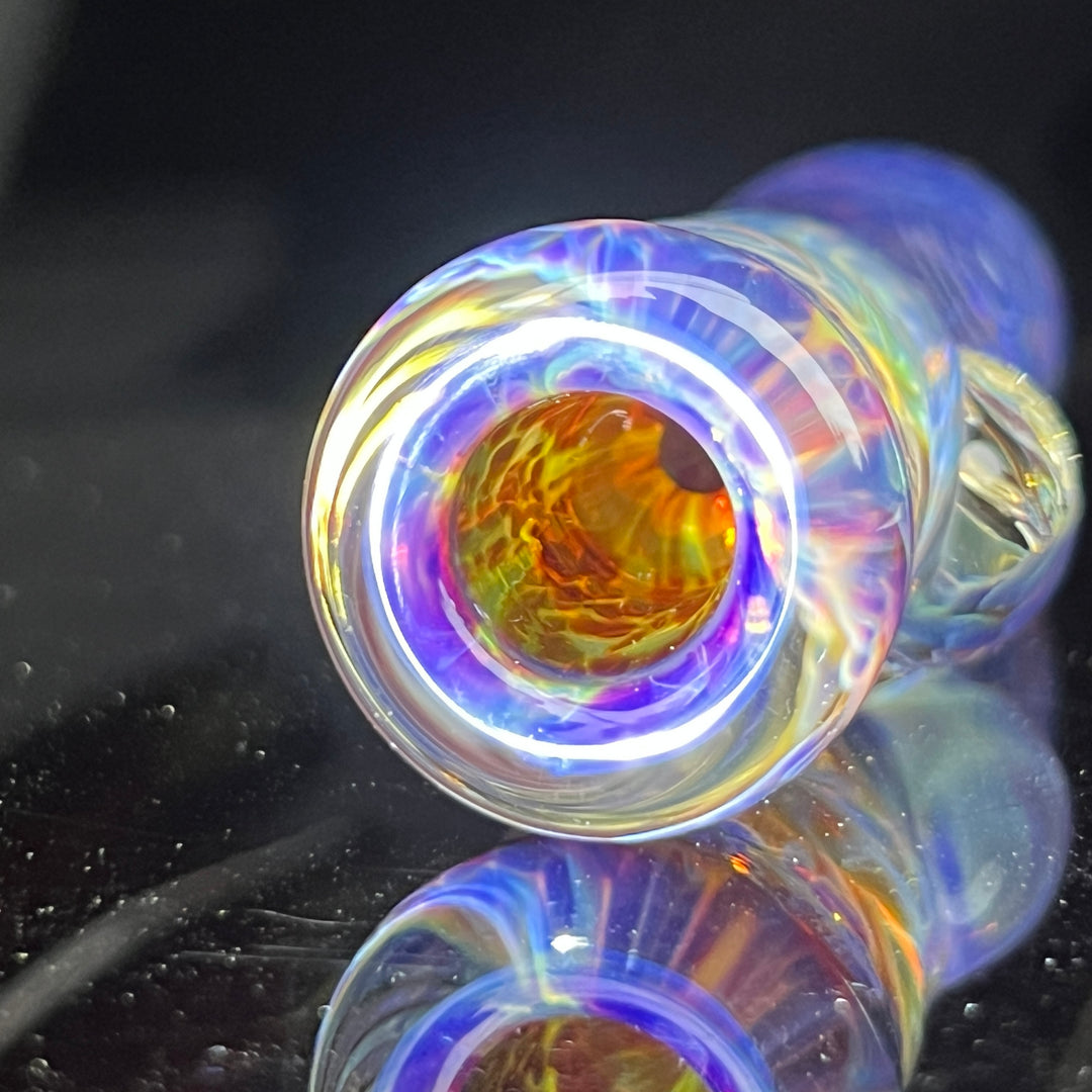 Purple Nebula Chillum Glass Pipe Tako Glass   