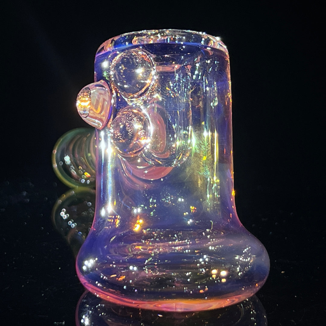 Gold Fumed Hash Hammer Glass Pipe Crondo Glassics   