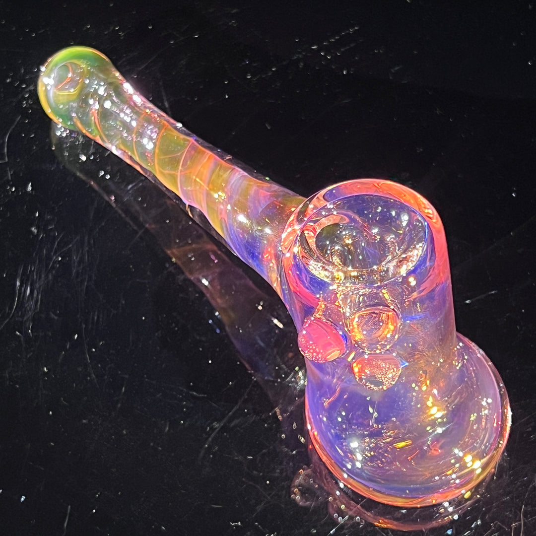 Gold Fumed Hash Hammer Glass Pipe Crondo Glassics   