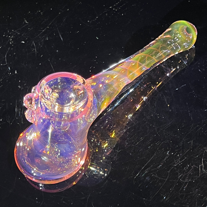 Gold Fumed Hash Hammer Glass Pipe Crondo Glassics   