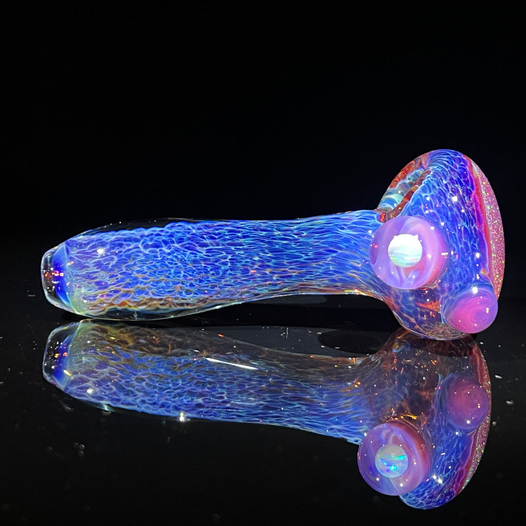 Purple Nebula Telemagenta Opal Pipe Glass Pipe Tako Glass   