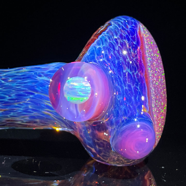 Purple Nebula Telemagenta Opal Pipe Glass Pipe Tako Glass   