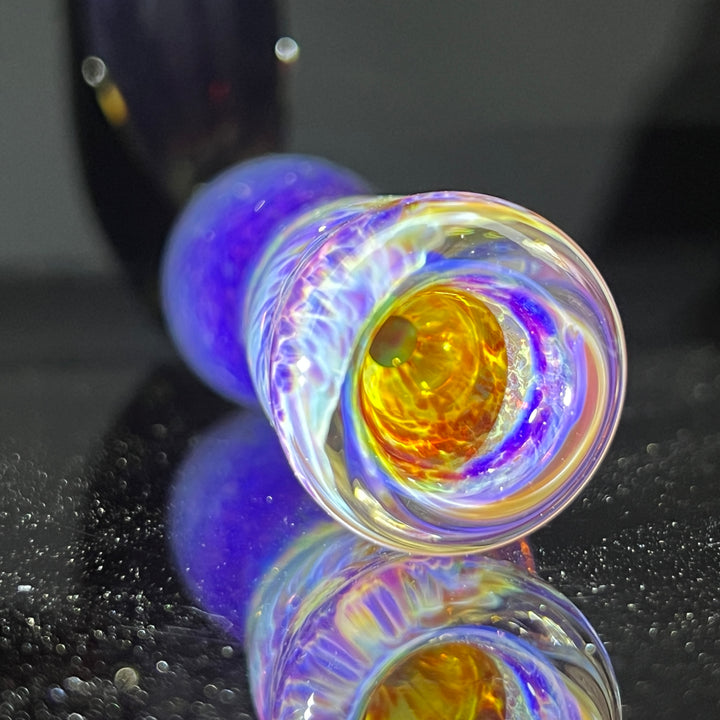 Purple Nebula Chillum Glass Pipe Tako Glass   