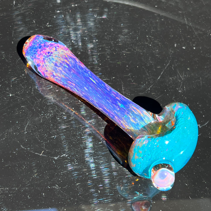 Mushroom Purple Magic Pipe Glass Pipe Beezy Glass   