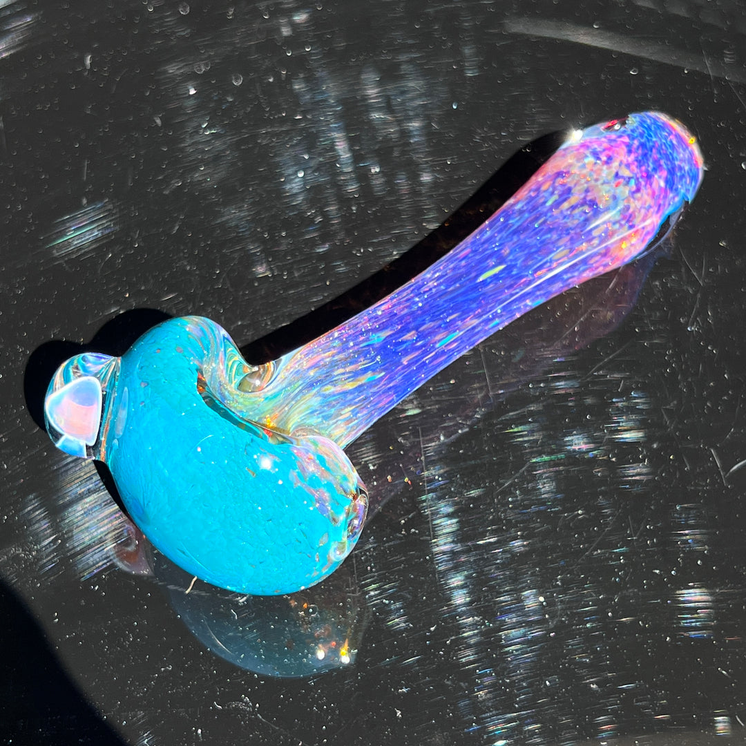 Mushroom Purple Magic Pipe Glass Pipe Beezy Glass   