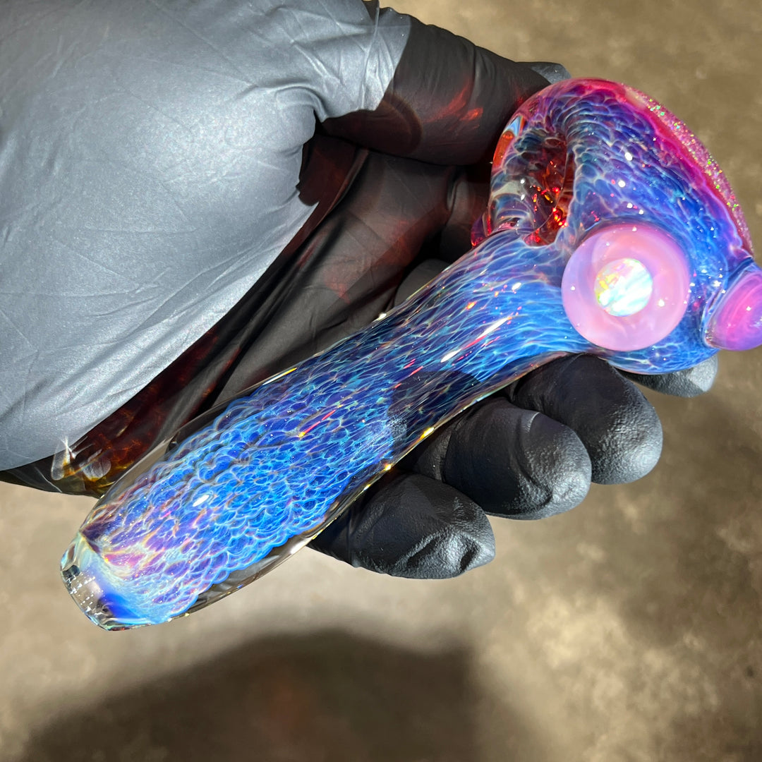 Purple Nebula Telemagenta Opal Pipe Glass Pipe Tako Glass   