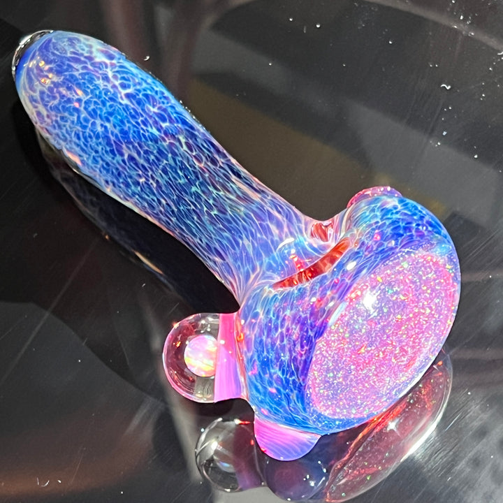 Purple Nebula Telemagenta Opal Pipe Glass Pipe Tako Glass   