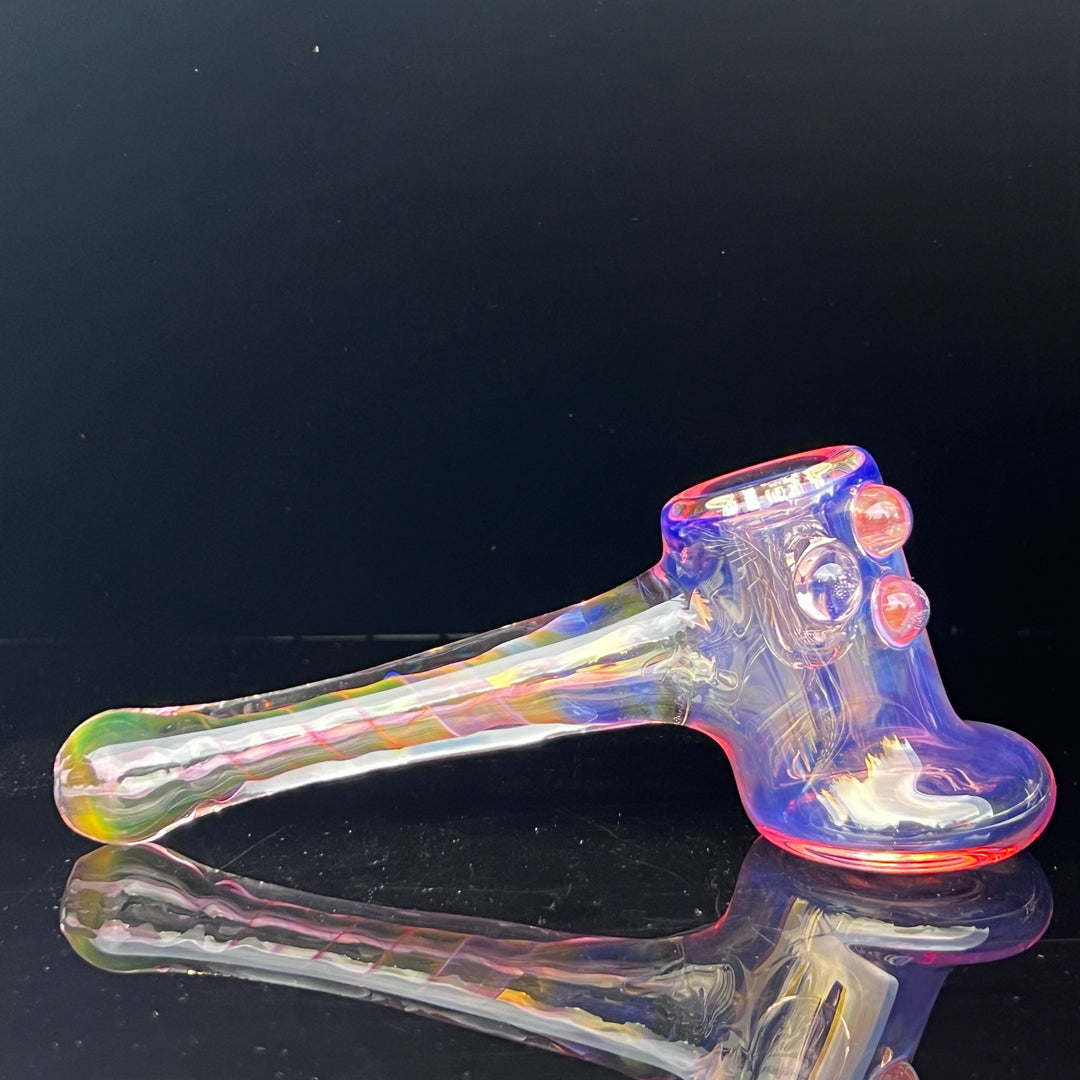 Gold Fumed Hash Hammer Glass Pipe Crondo Glassics   