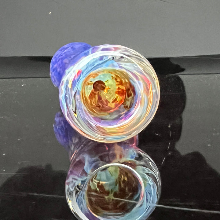 Purple Nebula Chillum Glass Pipe Tako Glass   