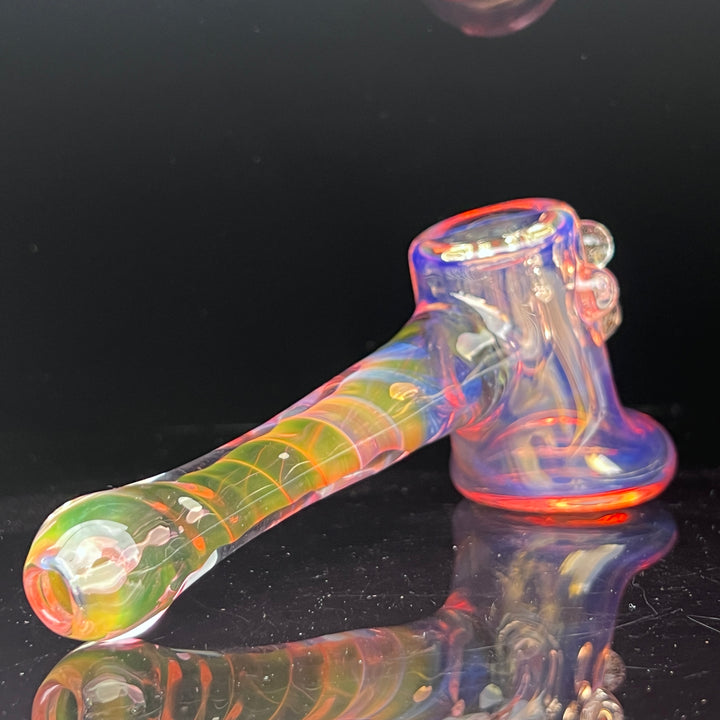 Gold Fumed Hash Hammer Glass Pipe Crondo Glassics   