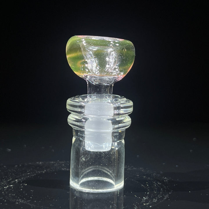 8" Fumed Beaker Bong Glass Pipe Mary Jane's Glass