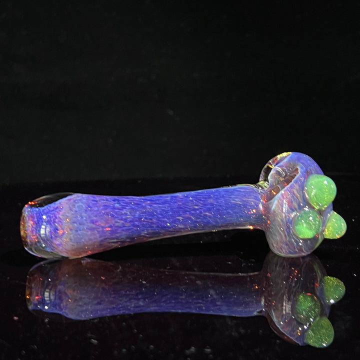 Purple Magic Marble Pipe Glass Pipe Beezy Glass   