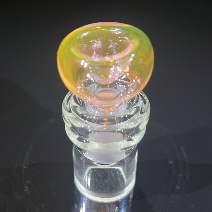 11" Fumed Squiggle Straight Bong Glass Pipe Mary Jane's Glass