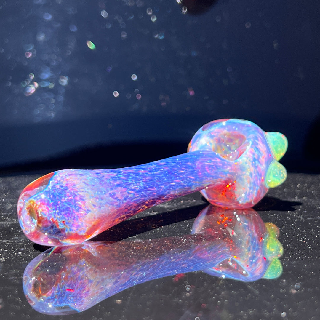 Purple Magic Marble Pipe Glass Pipe Beezy Glass   