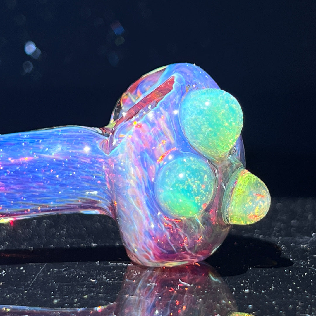 Purple Magic Marble Pipe Glass Pipe Beezy Glass   