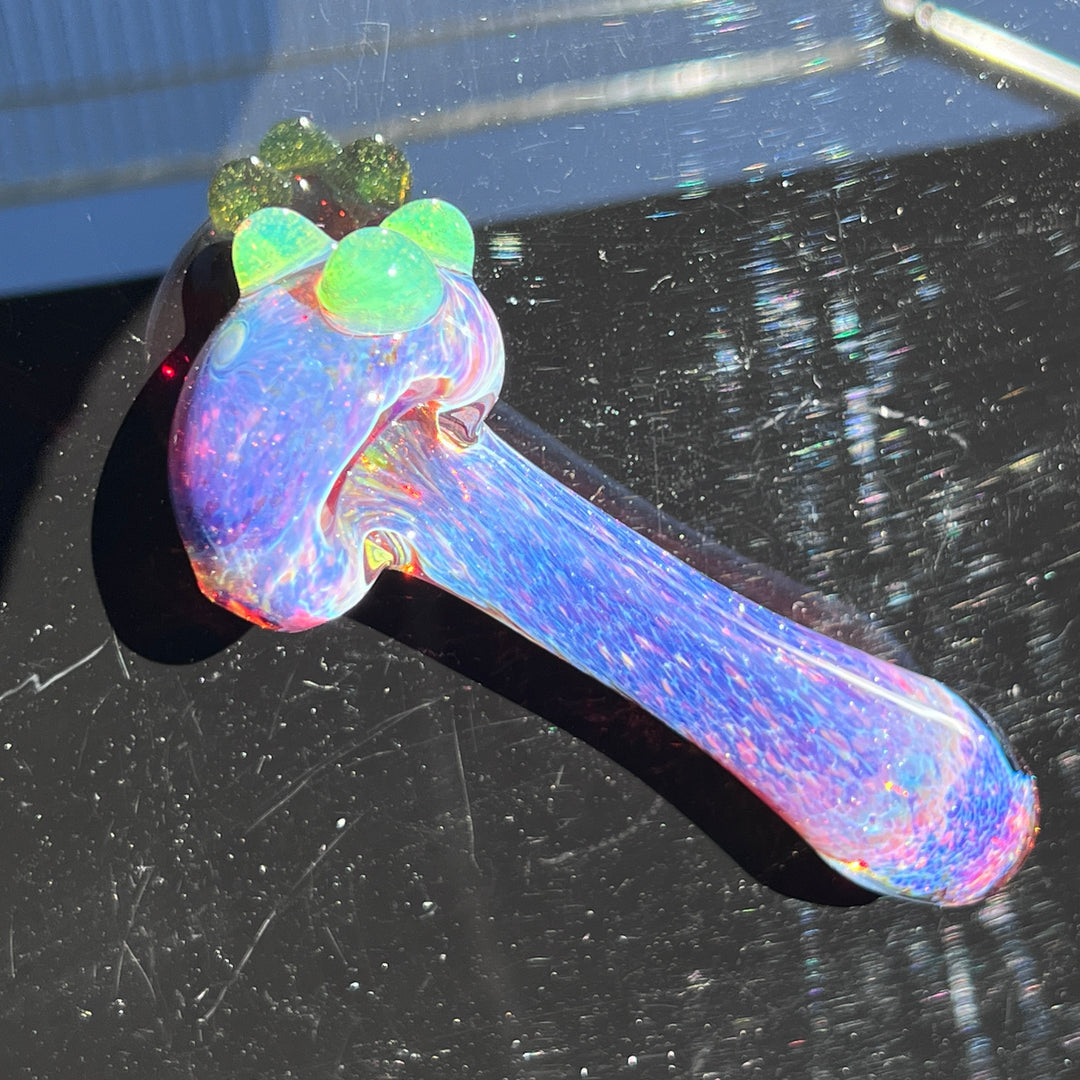 Purple Magic Marble Pipe Glass Pipe Beezy Glass   