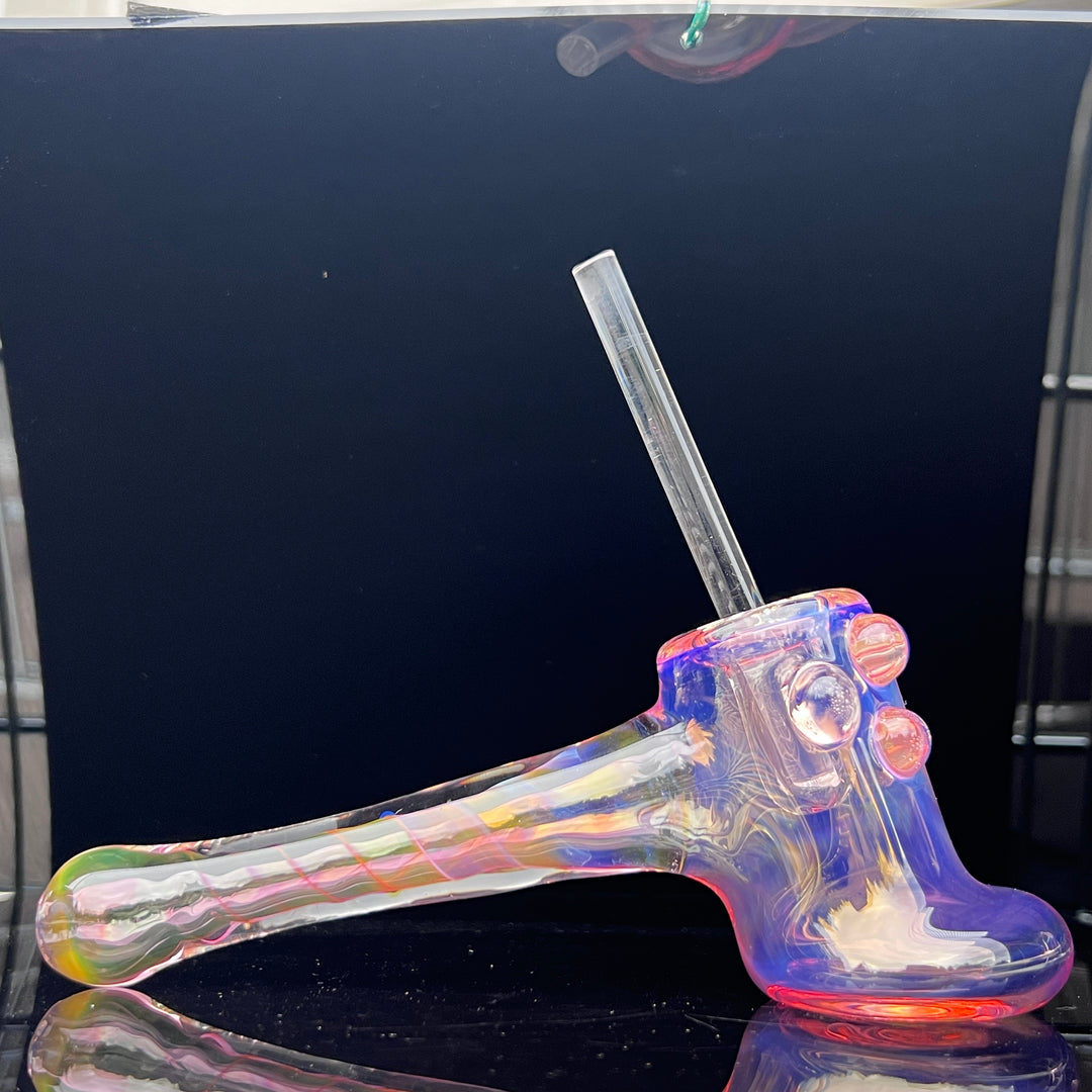 Gold Fumed Hash Hammer Glass Pipe Crondo Glassics   