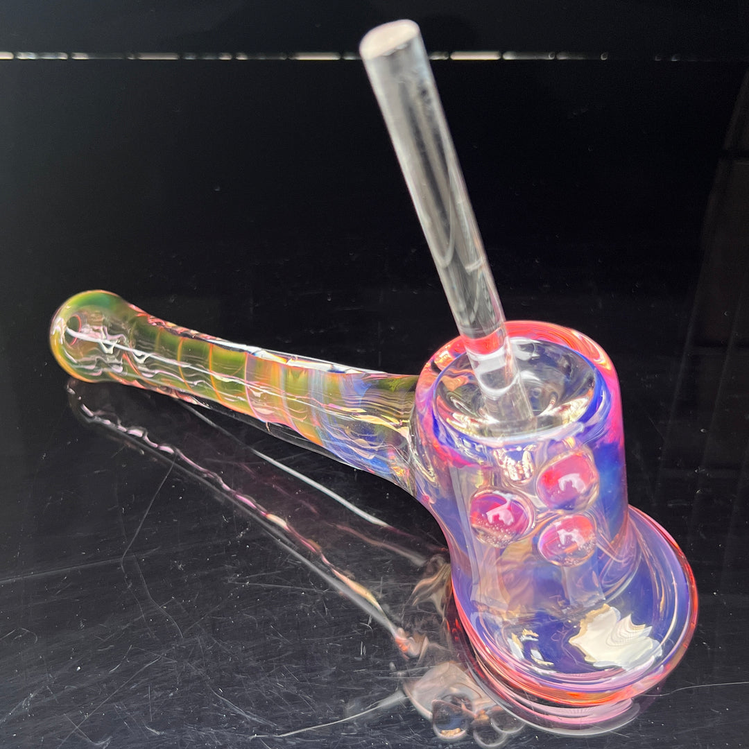 Gold Fumed Hash Hammer Glass Pipe Crondo Glassics   