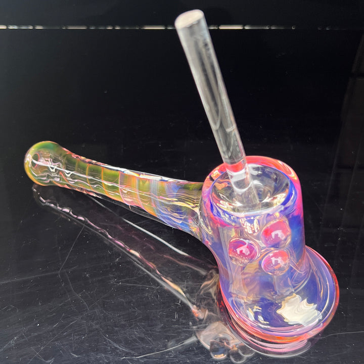 Gold Fumed Hash Hammer Glass Pipe Crondo Glassics   