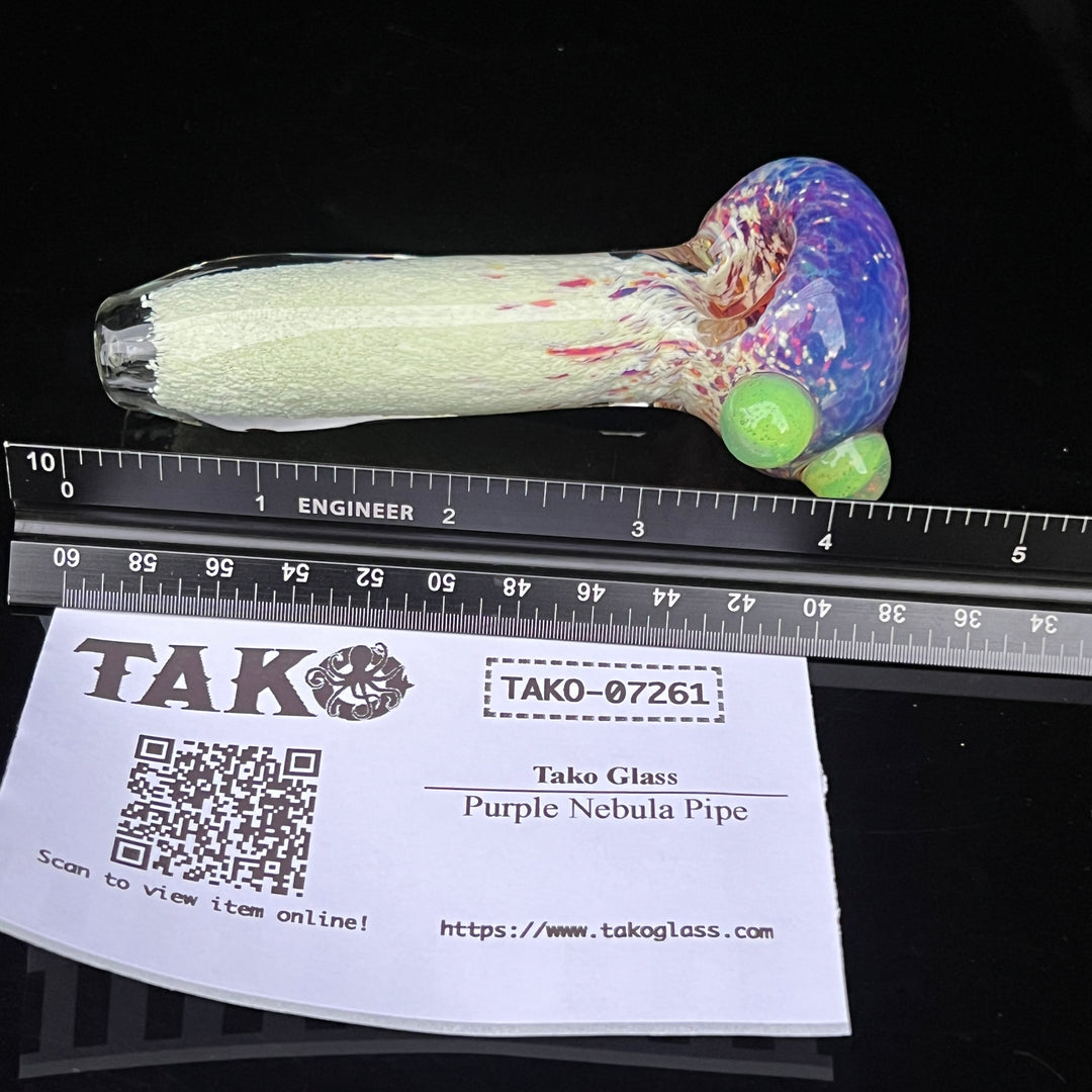 Purple Nebula Pipe Glass Pipe Tako Glass   