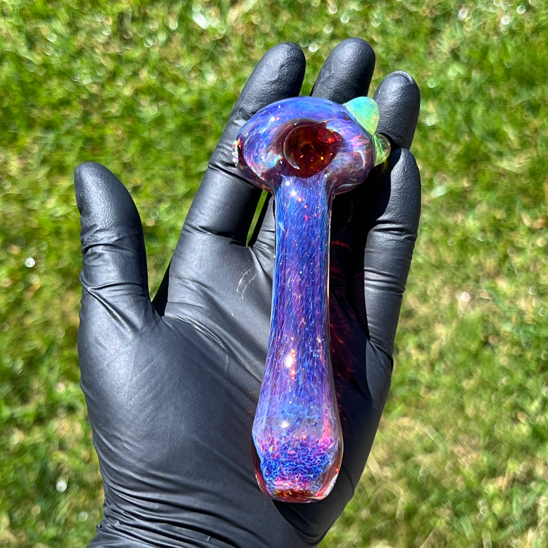 Purple Magic Marble Pipe Glass Pipe Beezy Glass   