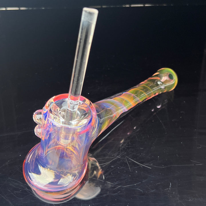 Gold Fumed Hash Hammer Glass Pipe Crondo Glassics   