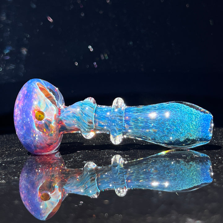 Purple Magic Marble Pipe Glass Pipe Beezy Glass   