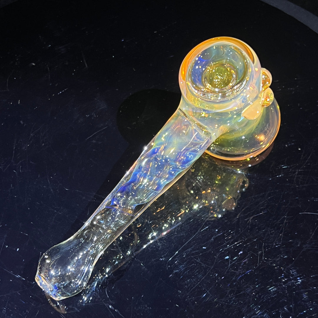 Silver Fumed Hash Hammer Glass Pipe Crondo Glassics   