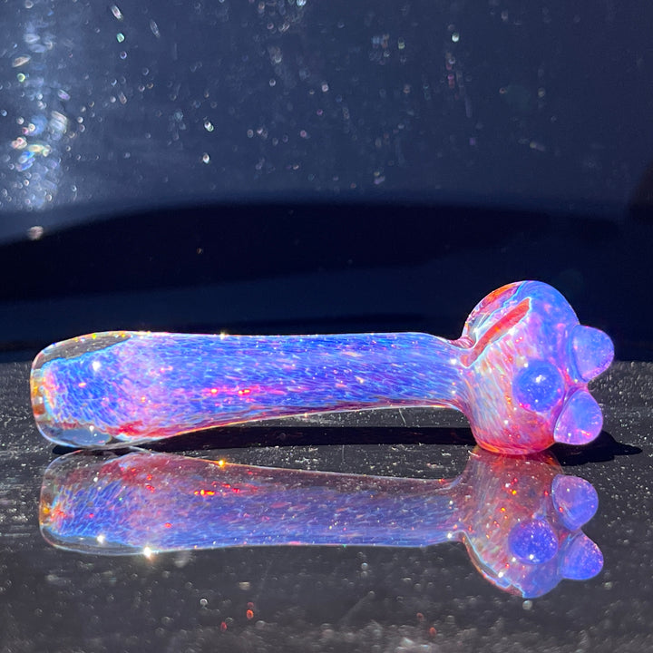 Purple Magic Marble Pipe Glass Pipe Beezy Glass   