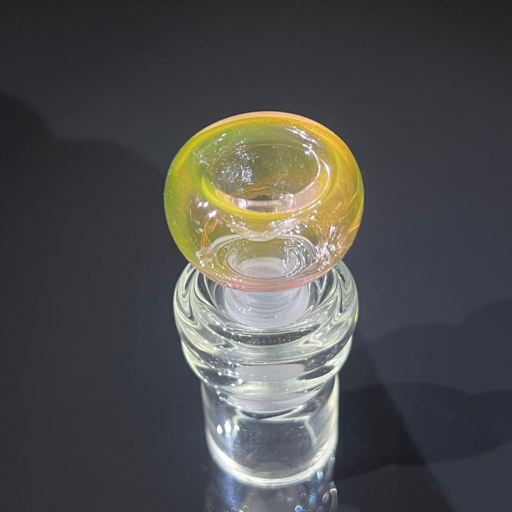 10.5" Fumed Double Bubble Bong Glass Pipe Mary Jane's Glass