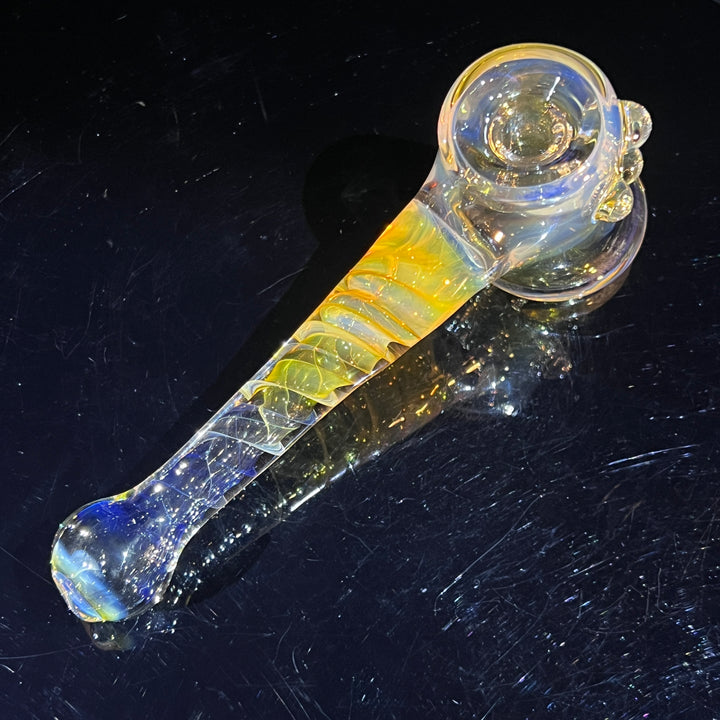 Silver Fumed Hash Hammer Glass Pipe Crondo Glassics   