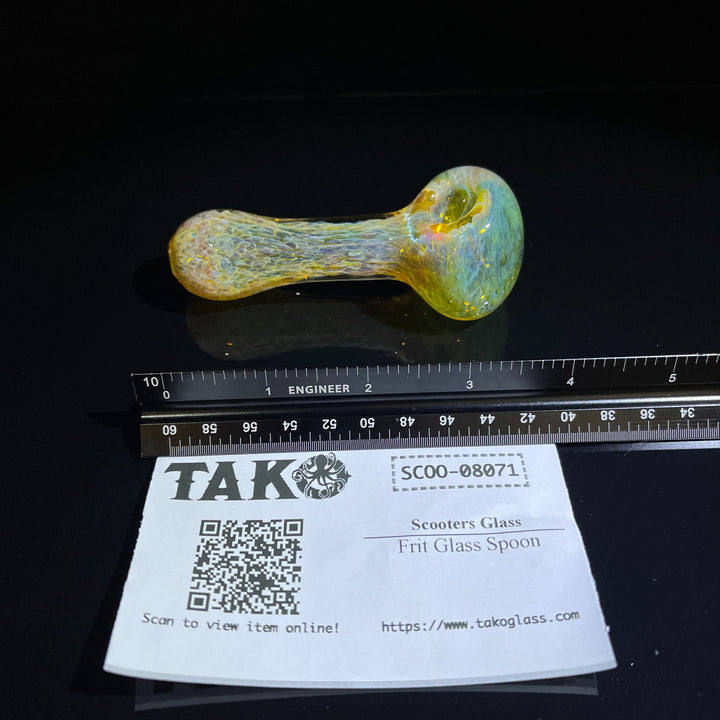 Frit Glass Spoon Glass Pipe Scooters Glass