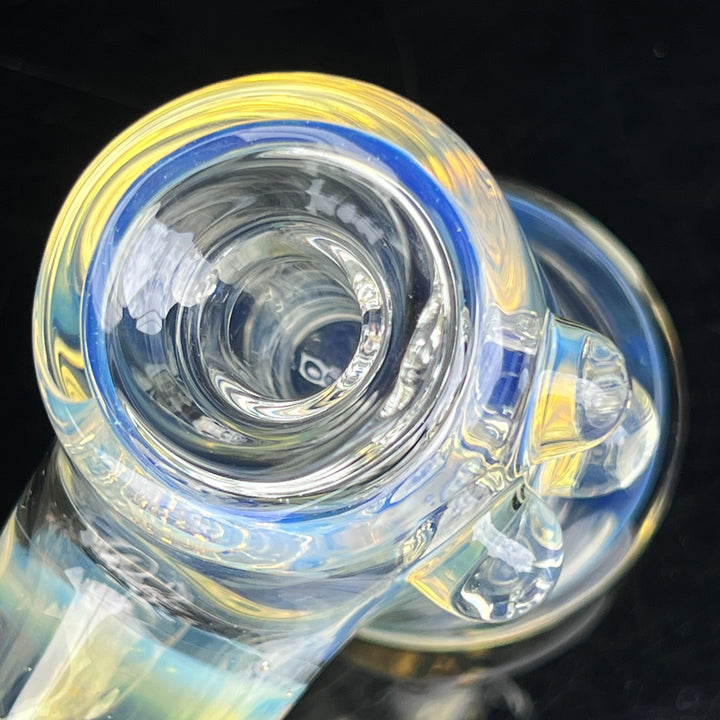 Silver Fumed Hash Hammer Glass Pipe Crondo Glassics   