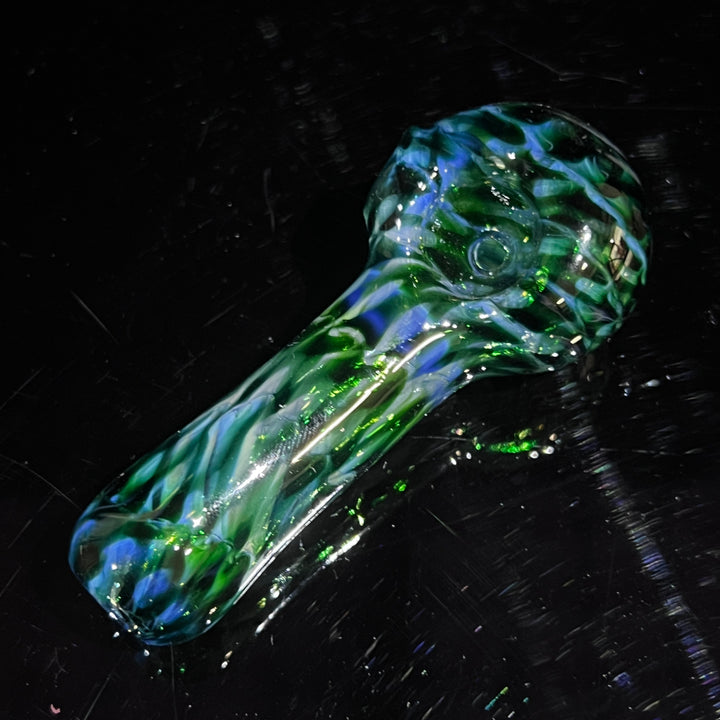 Experimental Green Pocket Pipe Glass Pipe Jedi Glassworks   