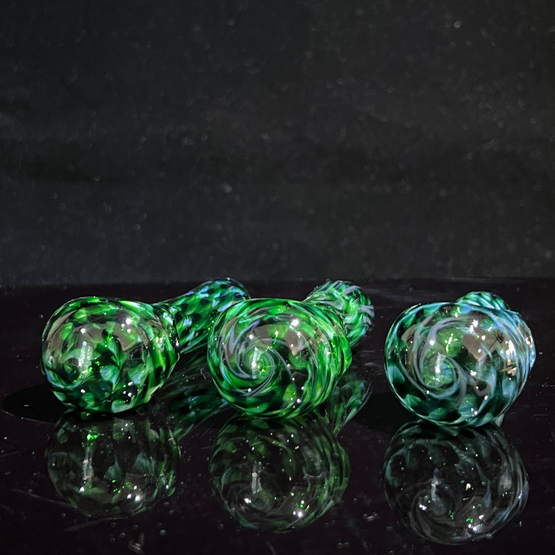 Experimental Green Pocket Pipe Glass Pipe Jedi Glassworks   