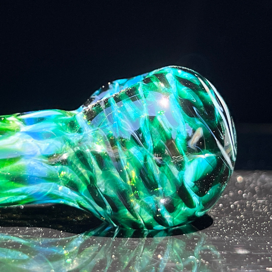 Experimental Green Pocket Pipe Glass Pipe Jedi Glassworks   