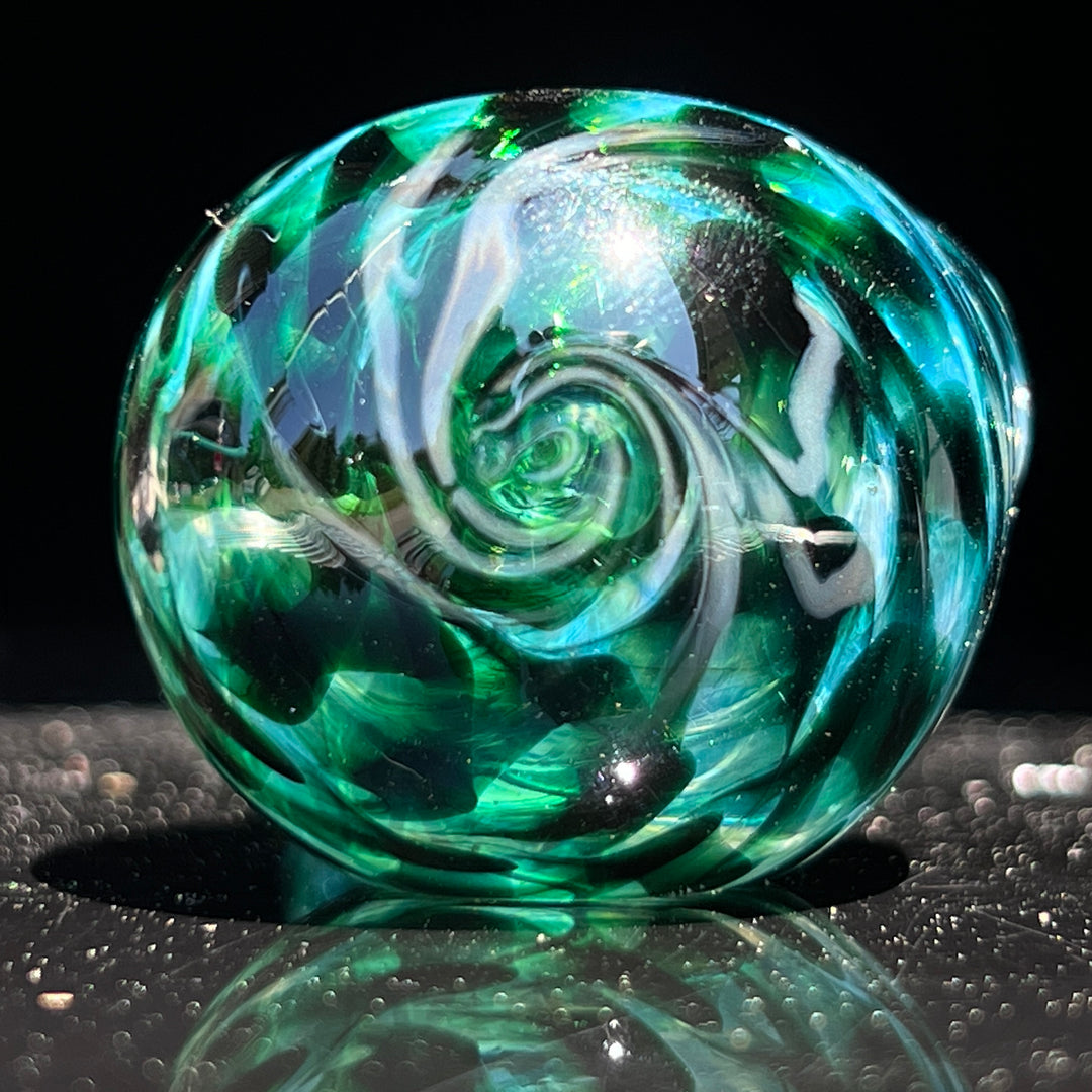 Experimental Green Pocket Pipe Glass Pipe Jedi Glassworks   