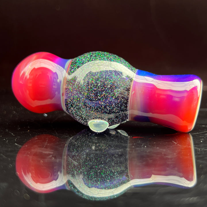 Crushed Opal Serendipity Chillum Glass Pipe Tako Glass   