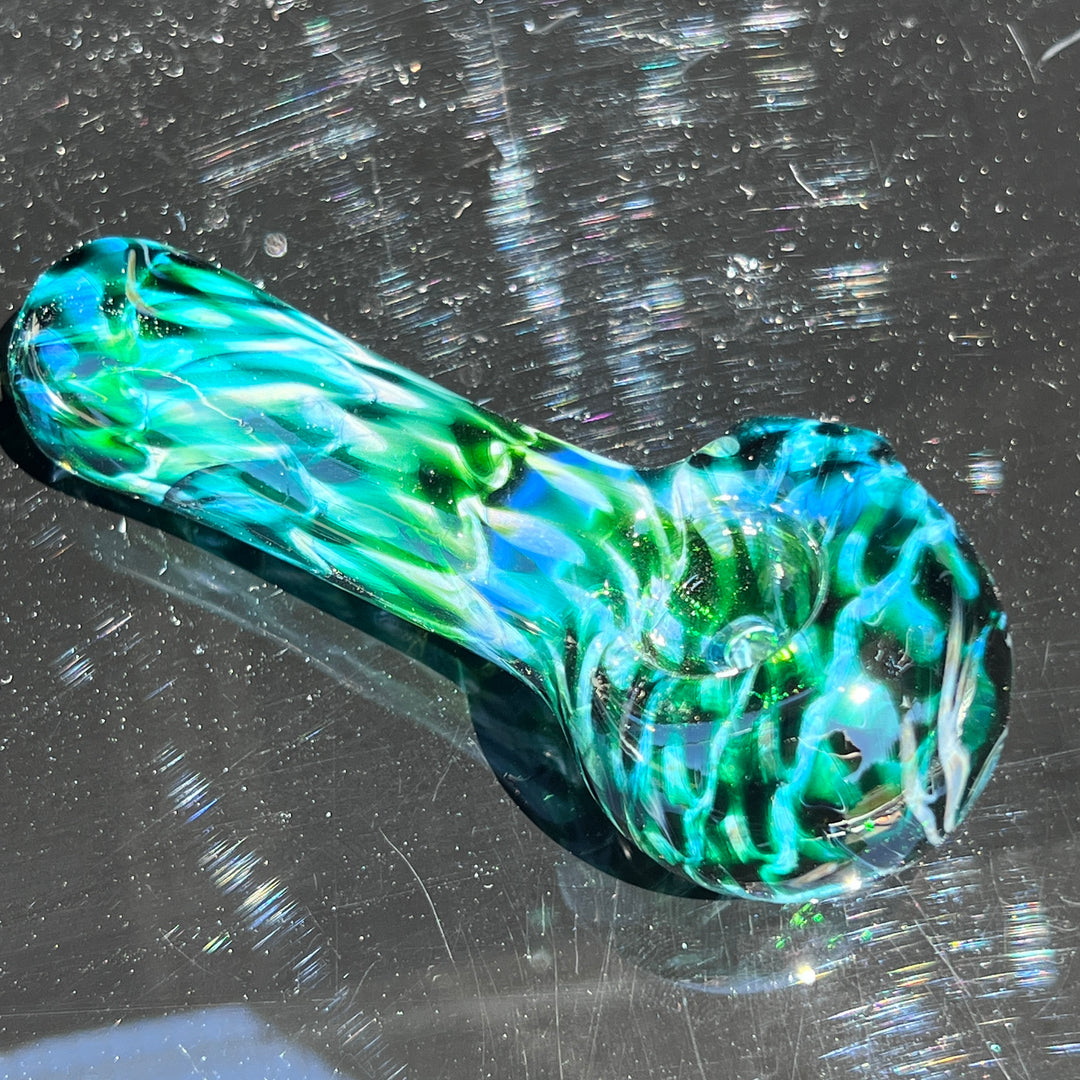 Experimental Green Pocket Pipe Glass Pipe Jedi Glassworks   