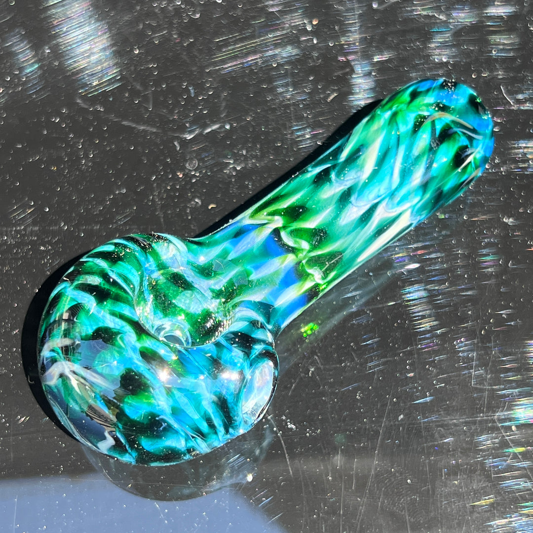 Experimental Green Pocket Pipe Glass Pipe Jedi Glassworks   