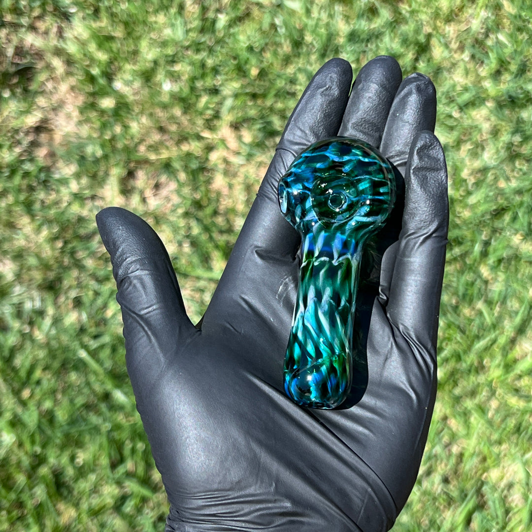 Experimental Green Pocket Pipe Glass Pipe Jedi Glassworks   