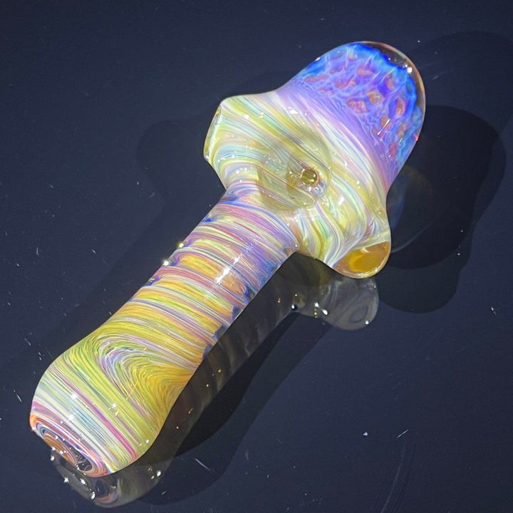 Sandstorm Alien Brain Honeycomb Pipe Glass Pipe Plug a Nug