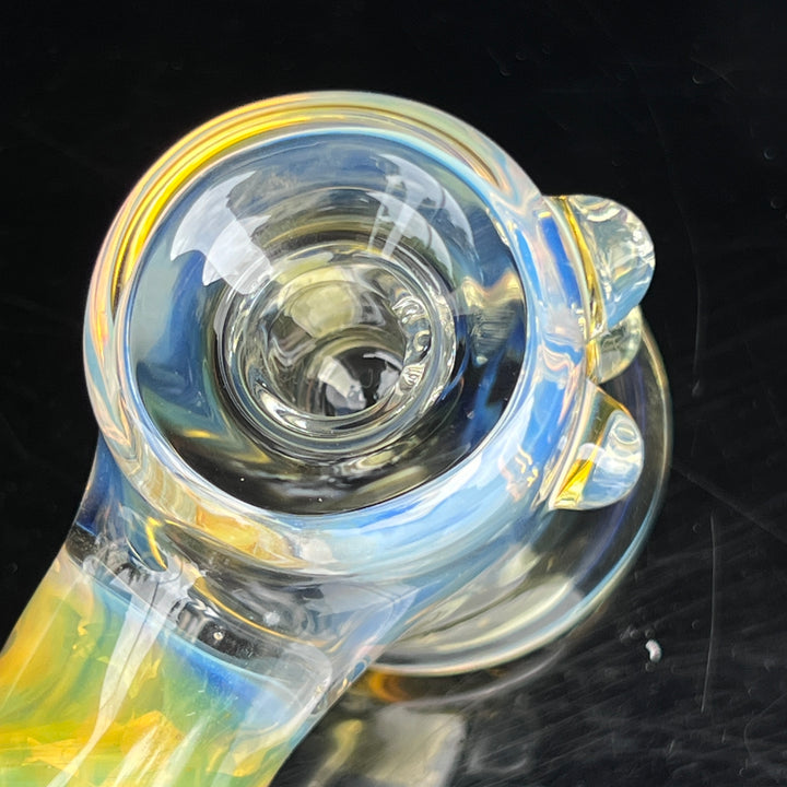 Silver Fumed Hash Hammer Glass Pipe Crondo Glassics   